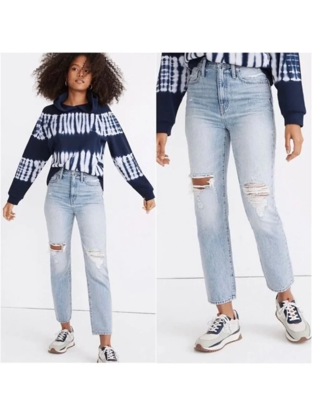 Madewell The Perfect Vintage Jean in Calabria Wash MB435 distressed Edition 26